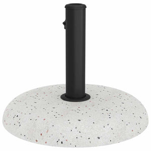 Base per ombrellone  in cemento bianco da 20 kg per pali da 37/42/52/58 mm. 42007321