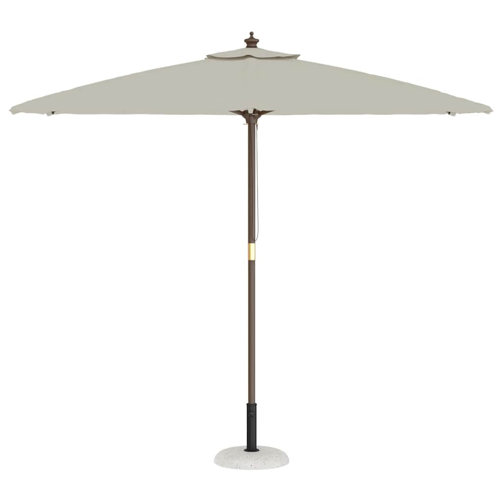 Base per ombrellone  in cemento bianco da 20 kg per pali da 37/42/52/58 mm. 42007321