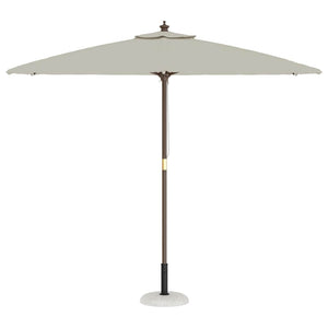 Base per ombrellone  in cemento bianco da 20 kg per pali da 37/42/52/58 mm. 42007321