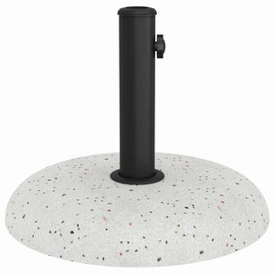 Base per ombrellone  in cemento bianco da 20 kg per pali da 37/42/52/58 mm. 42007321