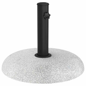 Base per ombrellone  per pali da 37/42/52/58 mm, grigia in cemento, 20 kg 42007323