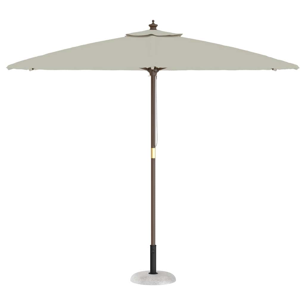 Base per ombrellone  per pali da 37/42/52/58 mm, grigia in cemento, 20 kg 42007323