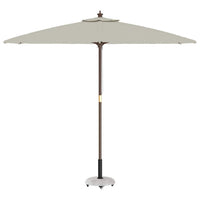 Base per ombrellone Grigio chiaro, Nero 45 x 45 x 40 cm 42007324