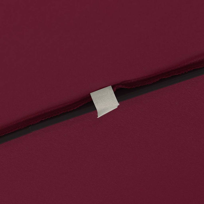 Ombrello da giardino Rosso e Nero 295 x 295 x 245 cm 42003656