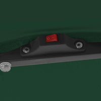 Ombrello da giardino Verde e Nero 295 x 295 x 245 cm 42003661