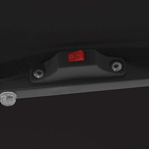 Ombrello da giardino Nero 295 x 295 x 245 cm 42003666