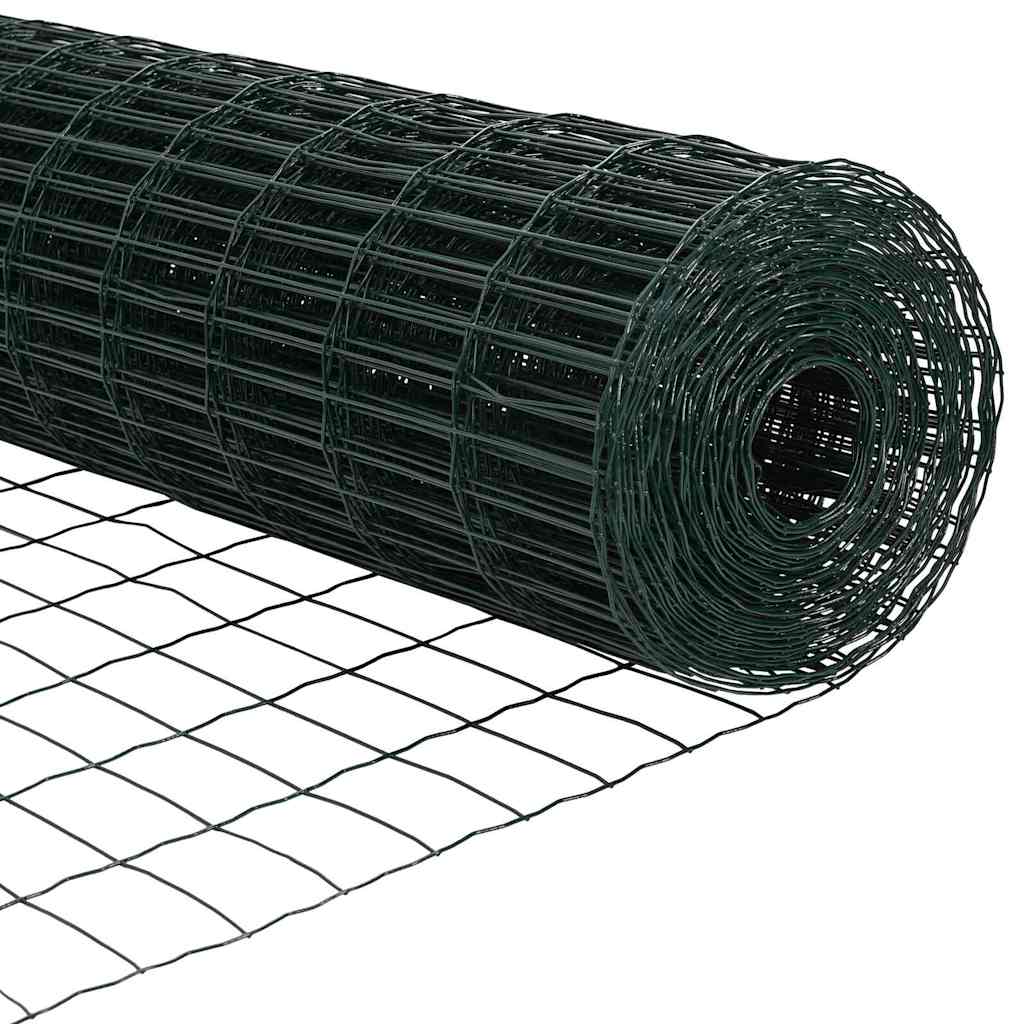 Recinzione Euro Verde 1 x 25 m Ferro rivestito in PVC 42004389
