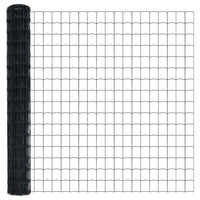 Recinzione Euro Grigio 1.5 x 10 m Ferro rivestito in PVC 42004504