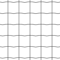 Recinzione Euro Grigio 1 x 25 m Ferro rivestito in PVC 42004517