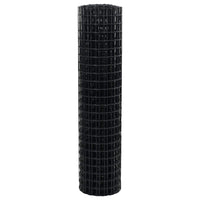 Recinzione Euro Grigio 1.2 x 25 m Ferro rivestito in PVC 42004518