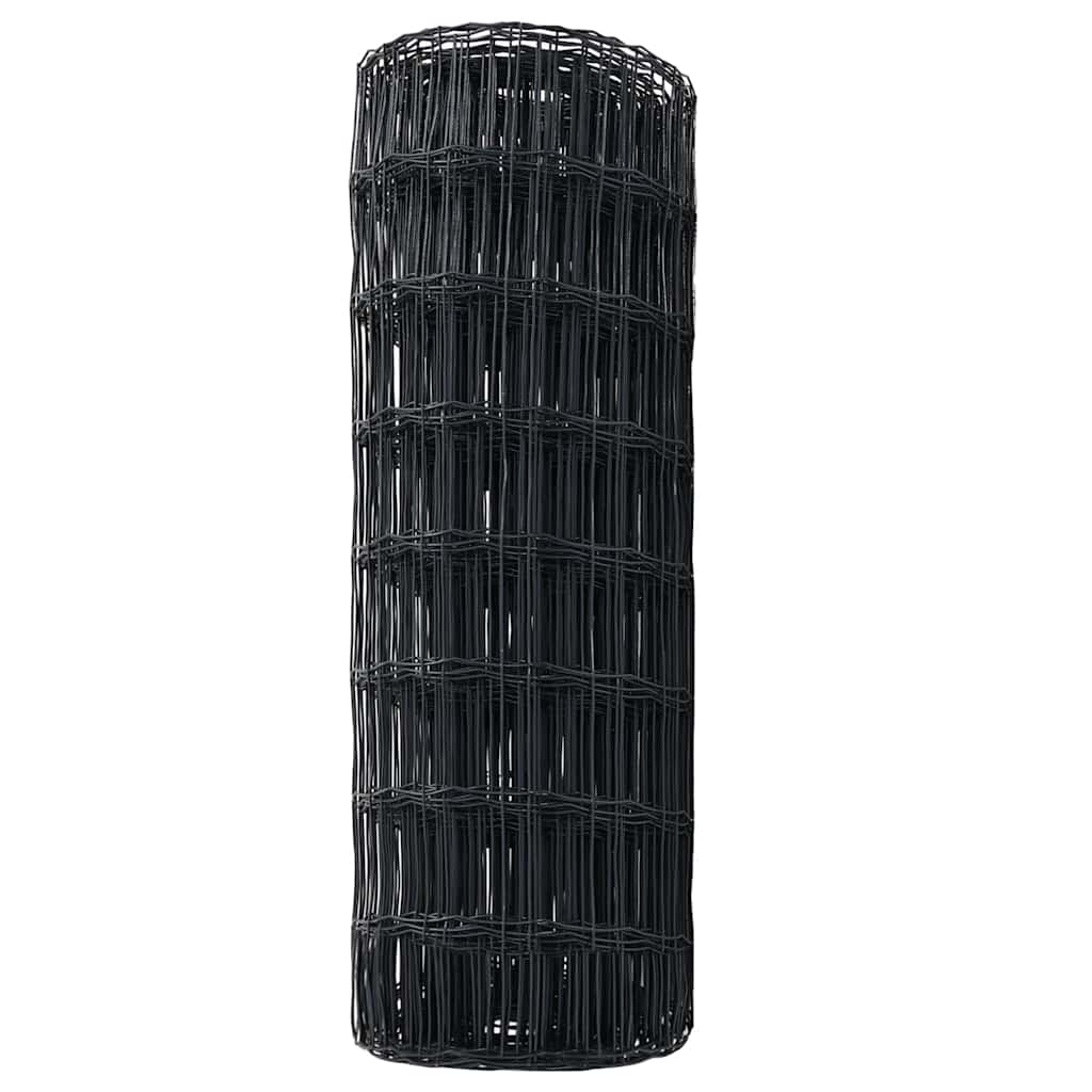 Recinzione Euro Grigio 0.4 x 10 m Ferro rivestito in PVC 42004594