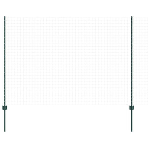 Pali per Recinzione 44 pcs Verde 200 cm Acciaio 3335927