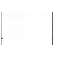 Pali per Recinzione 88 pcs Grigio 160 cm Acciaio 3335939