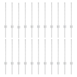 Pali per Recinzione 22 pcs Argento 100 cm Acciaio 3335950