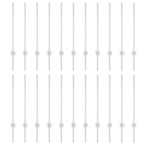 Pali per Recinzione 22 pcs Argento 120 cm Acciaio 3335952