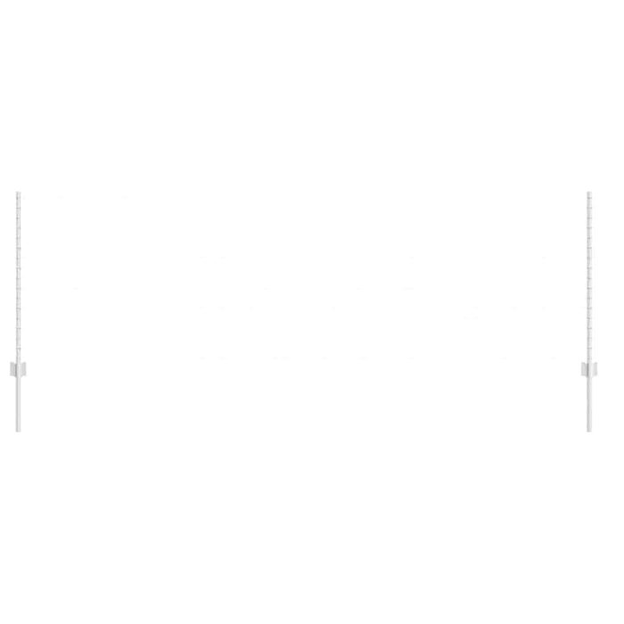 Pali per Recinzione 88 pcs Argento 140 cm Acciaio 3335955