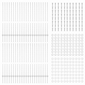 Pali per Recinzione 88 pcs Argento 160 cm Acciaio 3335957