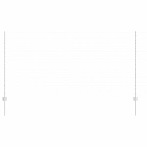 Pali per Recinzione 44 pcs Argento 180 cm Acciaio 3335958