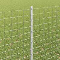Pali per Recinzione 88 pcs Argento 180 cm Acciaio 3335959