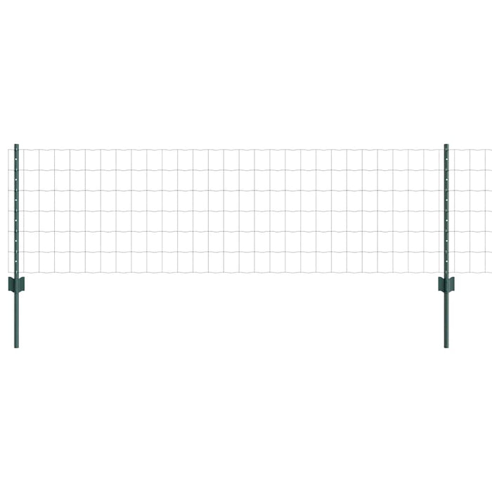 Recinzione con pali. Verde 0.6 x 10 m Acciaio 3335989