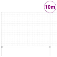 Recinzione e Posto Argento 1,5 x 10 m Acciaio 3336174