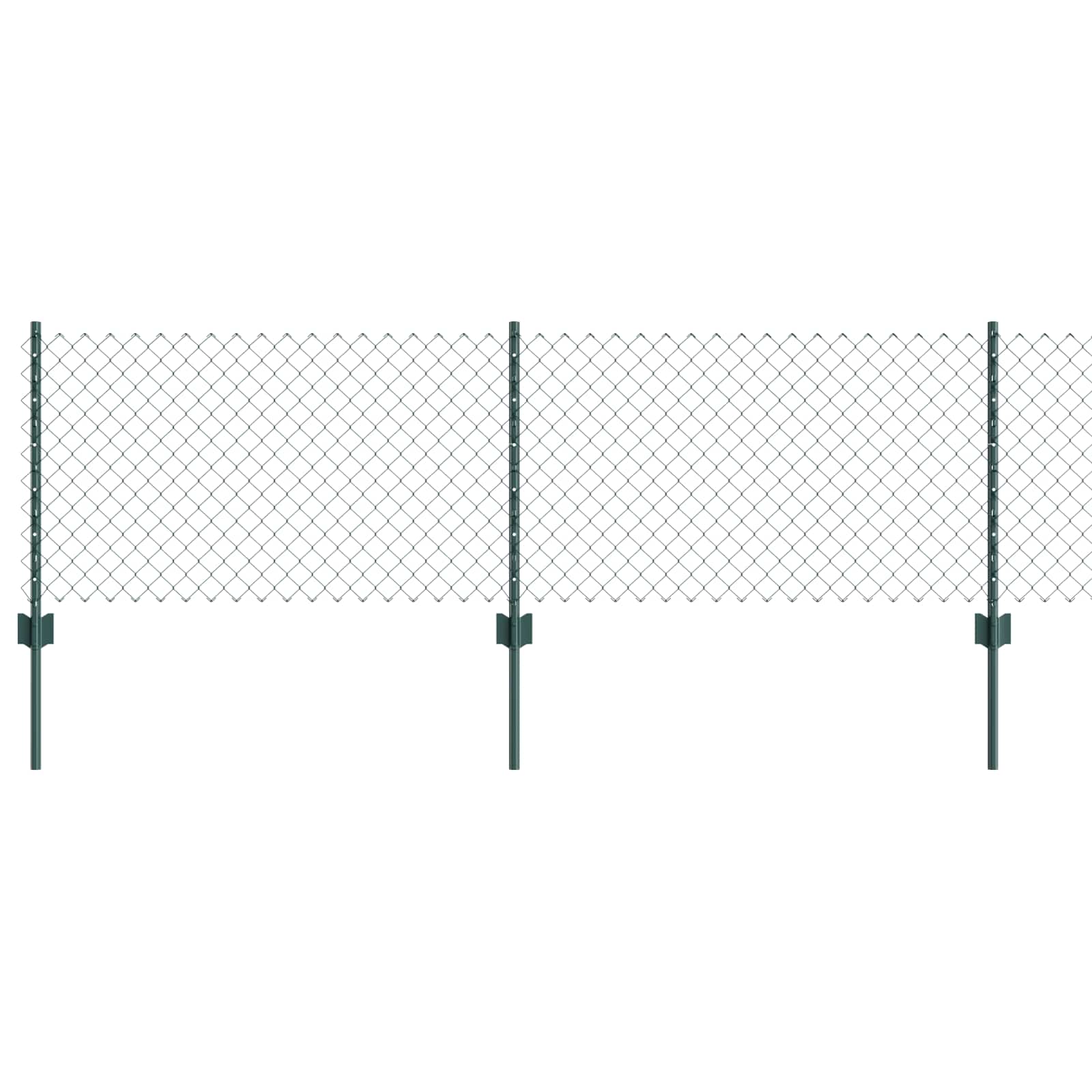 Recinzione e Posto Verde 0,6 x 10 m Acciaio 3336230