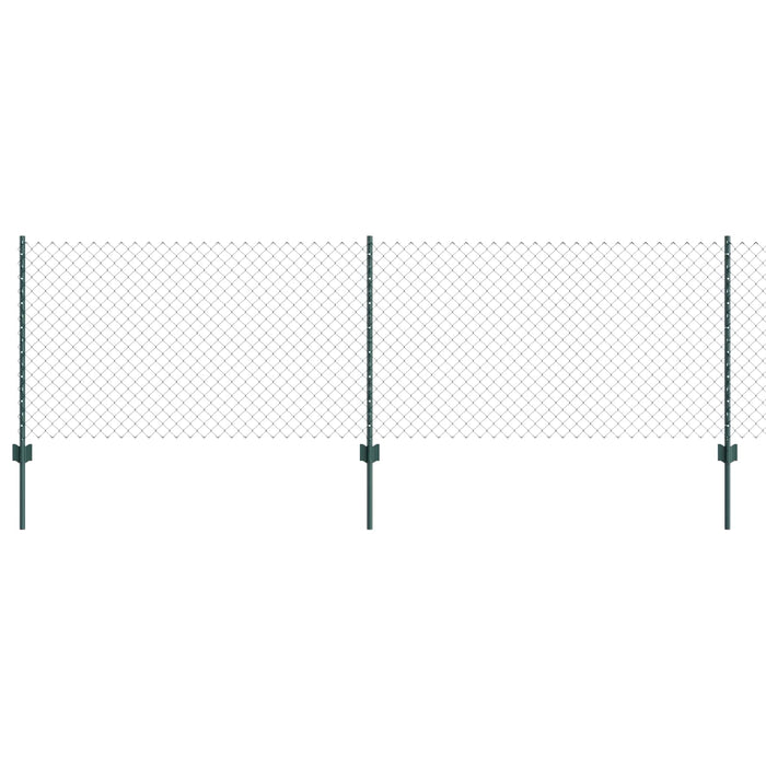 Recinzione e Posto Verde 0,8 x 10 m Acciaio 3336231