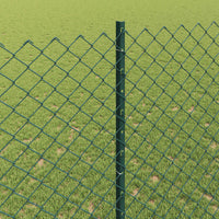 Recinzione e Posto Verde 1,4 x 10 m Acciaio 3336234