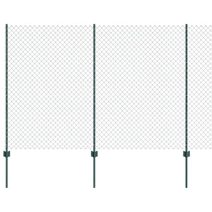Recinzione e Posto Verde 1,5 x 10 m Acciaio 3336235