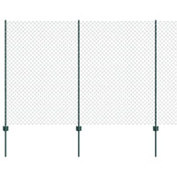 Recinzione e Posto Verde 1,6 x 10 m Acciaio 3336236