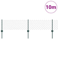 Recinzione e Posto Verde 0,4 x 10 m Acciaio 3336237