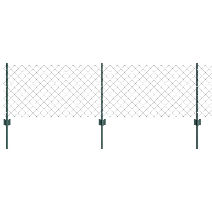 Recinzione e Posto Verde 0,6 x 10 m Acciaio 3336238
