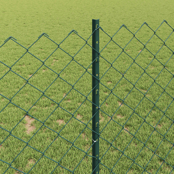 Recinzione e Posto Verde 1 x 10 m Acciaio 3336240