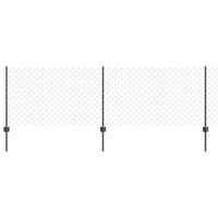 Recinzione e Posto Grigio 0,8 x 10 m Acciaio 3336267