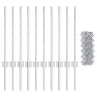 Recinzione con pali. Argento 0.6 x 10 m Acciaio 3336286