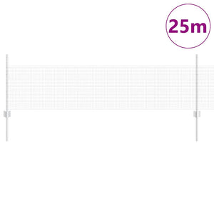 Recinzione con pali. Argento 0.5 x 25 m Acciaio 3336349