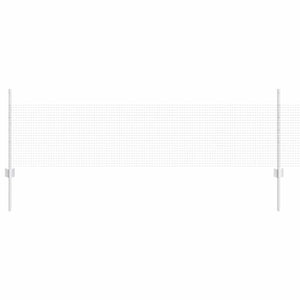 Recinzione con pali. Argento 0.5 x 25 m Acciaio 3336350