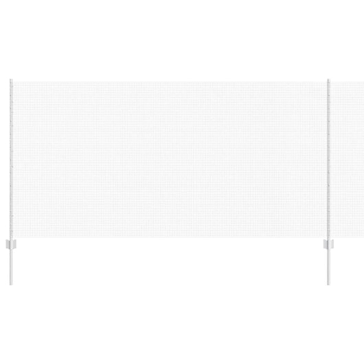 Recinzione con pali. Argento 1.2 x 25 m Acciaio 3336364