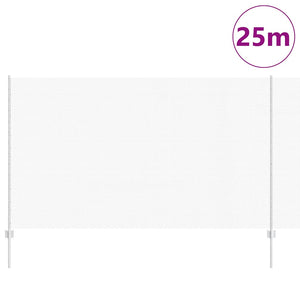 Recinzione con pali. Argento 1.4 x 25 m Acciaio 3336368