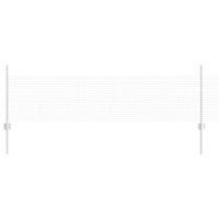 Recinzione con pali. Argento 0.5 x 50 m Acciaio 3336386