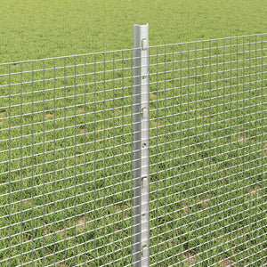 Recinzione con pali. Argento 0.6 x 50 m Acciaio 3336387