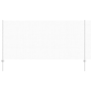 Recinzione con pali. Argento 1.2 x 50 m Acciaio 3336401