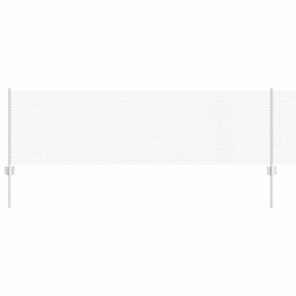 Recinzione con pali. Argento 0.6 x 100 m Acciaio 3336420