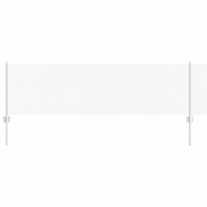 Recinzione con pali. Argento 0.6 x 100 m Acciaio 3336420