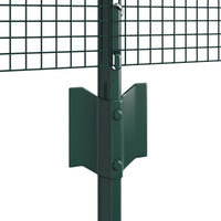 Recinzione con pali. Verde 0.4 x 10 m Acciaio 3336429