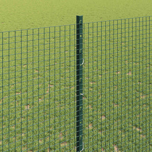 Recinzione con pali. Verde 1.4 x 25 m Acciaio 3336488