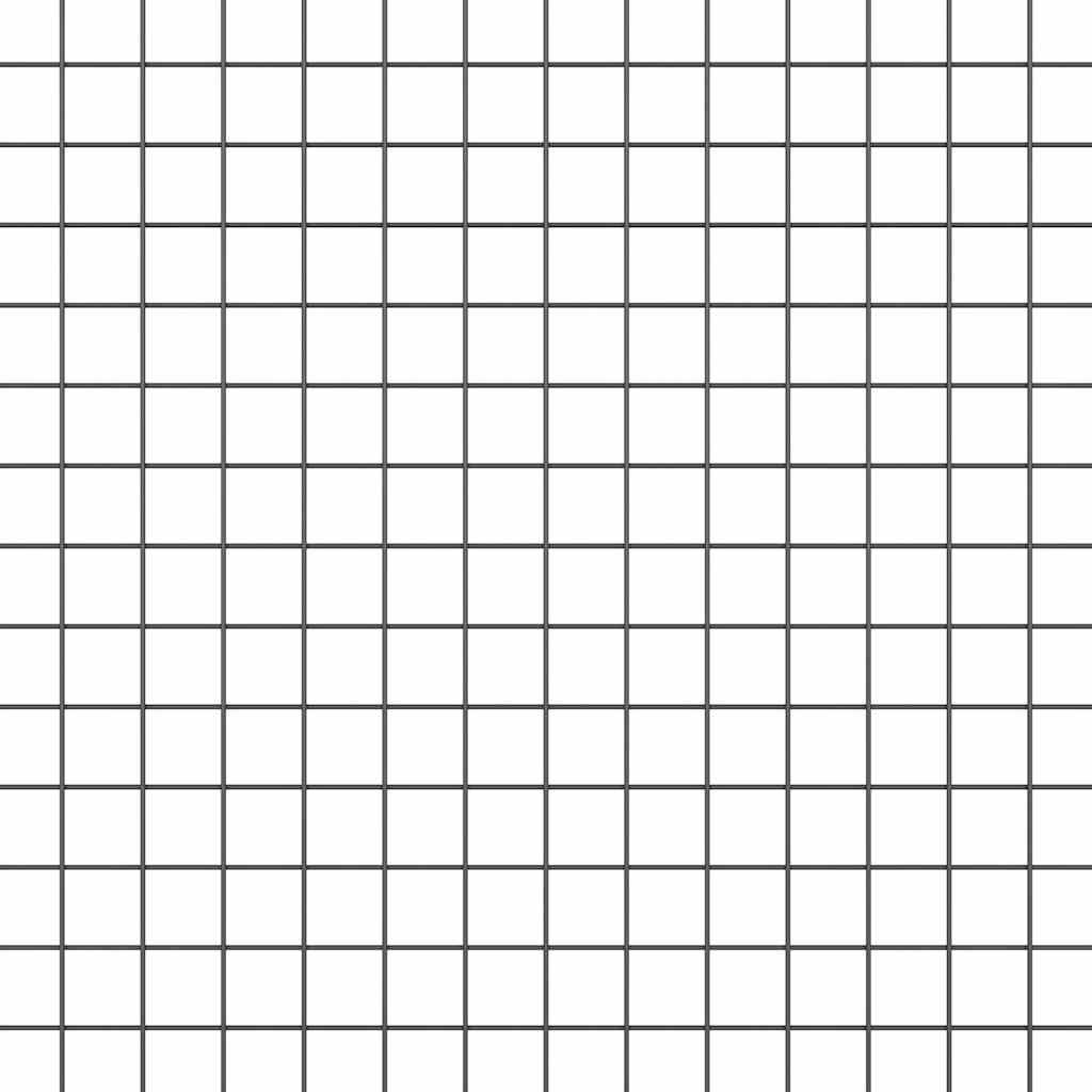 Recinzione con pali. Grigio 0.6 x 10 m Acciaio 3336556