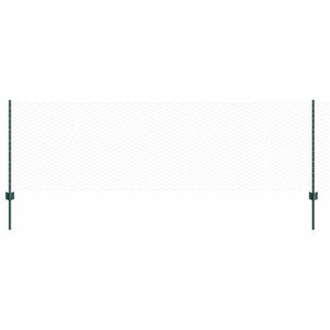 Recinzione con pali. Verde 0.8 x 10 m Acciaio 3336678