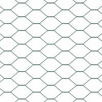 Recinzione con pali. Verde 1.2 x 10 m Acciaio 3336685