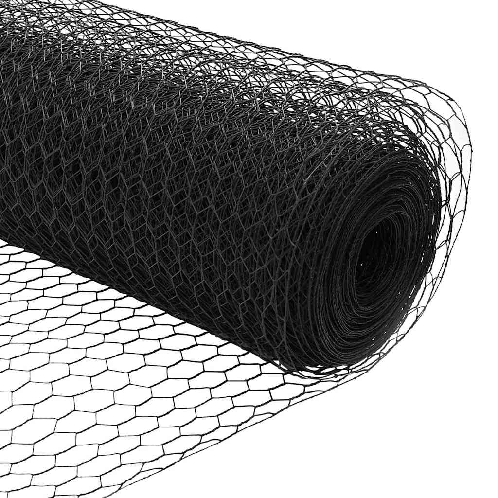 Recinzione con pali. Grigio 1.2 x 50 m Acciaio 3336897